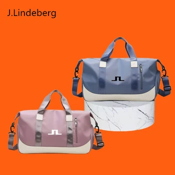 2023 Новая сумка для гольфа, мужская сумка бренда J.lindeberg, сумка для белья, легкая сумка для гольфа, Унисекс, Женская сумка для обуви для гольфа, спортивные сумки