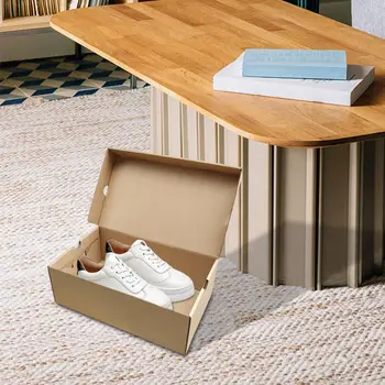Коробка для хранения обуви, держатель для обуви, Женская Мужская коробка для показа обуви, контейнер для обуви, Органайзер для обуви для дома, гостиной, спальни
